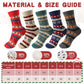 Airabc 5 Pairs of Women's Thermal Socks, Warm Winter Socks, Colourful Cosy and Breathable