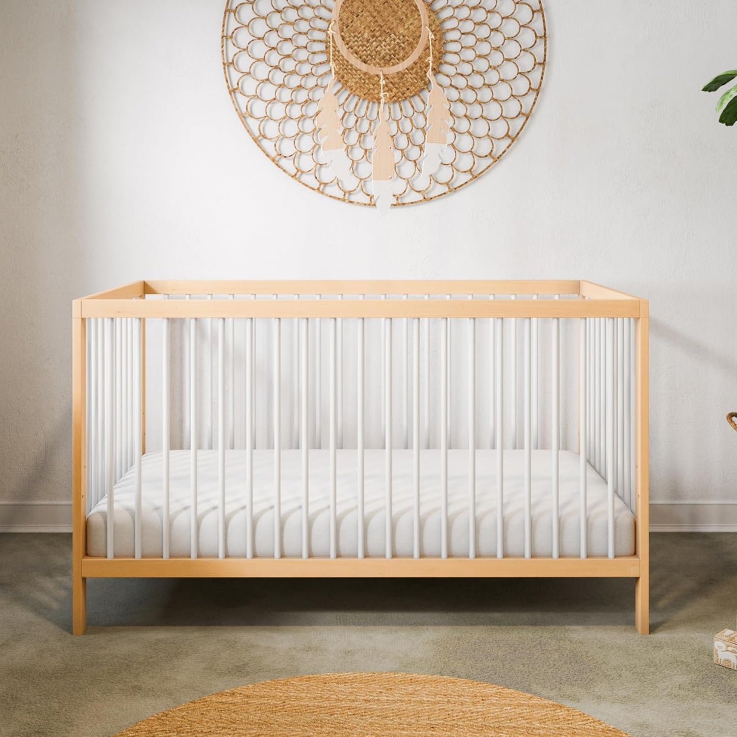 Kids Collective Baby Cot Bed 60x120 | 70x140 cm Height Adjustable