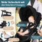Kesser® Loops 3-in-1 Combination Pram, Complete Set Including Baby Tub & Buggy Sports Seat & Baby Car Seat, Full Rubber Tyres