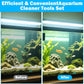 3 In 1 Aquarium Reinigungsset, Aquarium Scheibenreiniger