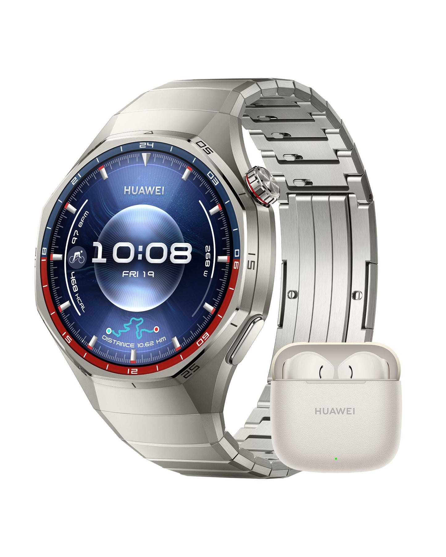 HUAWEI Watch GT 6 Pro Smartwatch, GPS, ECG, 1.47 Inch AMOLED Display, Up to 21 Days Battery, Comprehensive Bicycle Features, 100+ Sports Modes, Compatible with Android & iOS