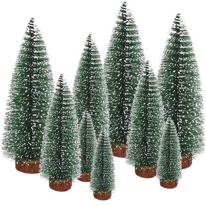 Small Christmas Tree Decoration for Table Decoration, DIY, Shop Window Figures 10/16/22 cm