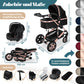 Kesser® Loops 3-in-1 Combination Pram, Complete Set Including Baby Tub & Buggy Sports Seat & Baby Car Seat, Full Rubber Tyres