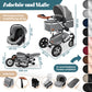 Kesser® Loops 3-in-1 Combination Pram, Complete Set Including Baby Tub & Buggy Sports Seat & Baby Car Seat, Full Rubber Tyres