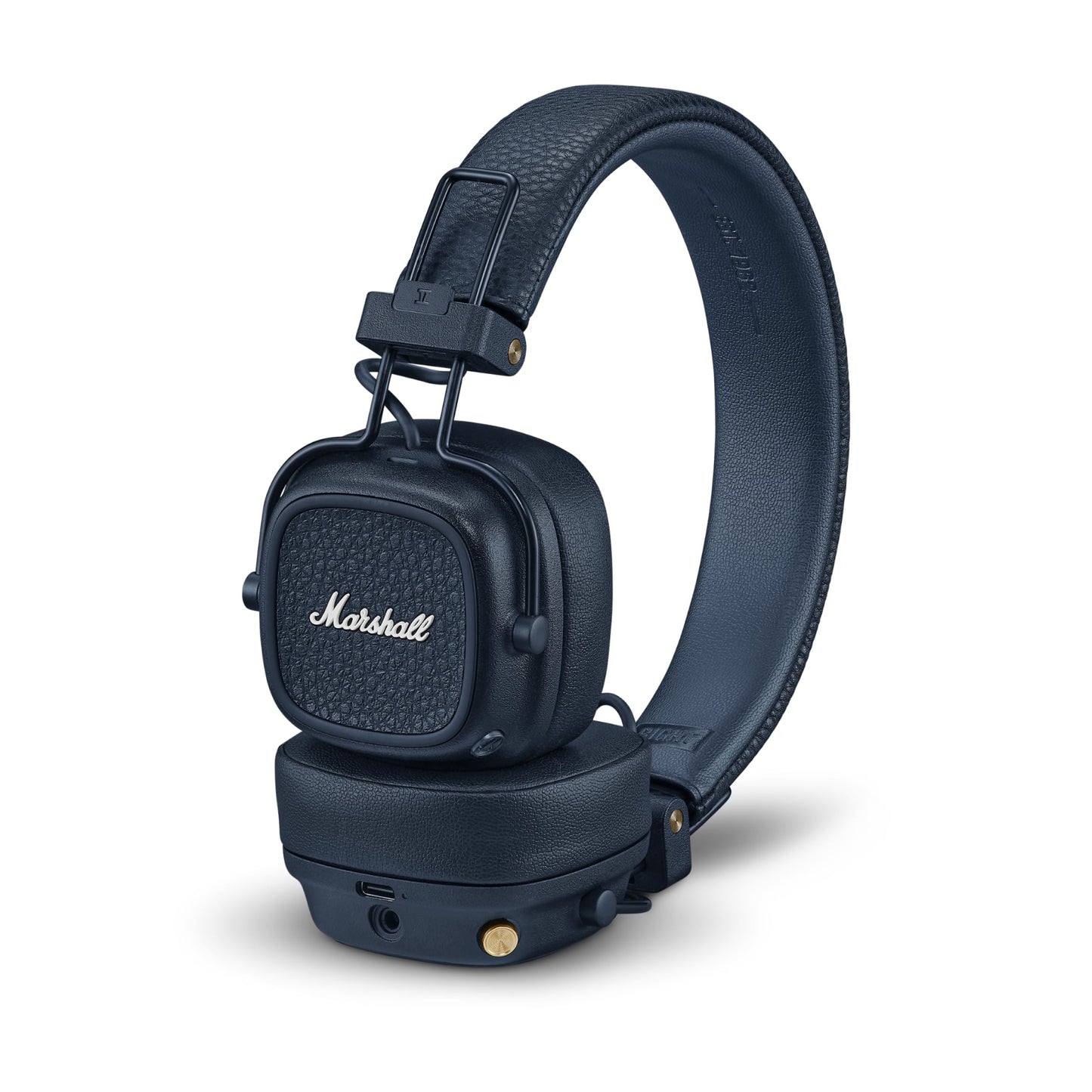 Marshall Major V Bluetooth Headphones, 100 Hours Playtime - Black