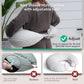 Nursing Pillow, Versatile Plus Size Positioning Pillow, Pregnancy Pillow for Baby and Adults, Side Sleeper Pillow with Washable