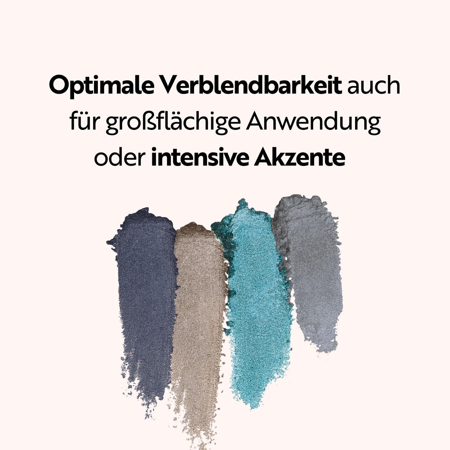 MAGIC FINISH Satin Eyeshadow – Hochpigmentierte Lidschatten-Palette mit 4 harmonierenden Lidschatten,