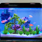 Pack of 10 Artificial Plants Aquarium Decoration Green Plastic Plants
