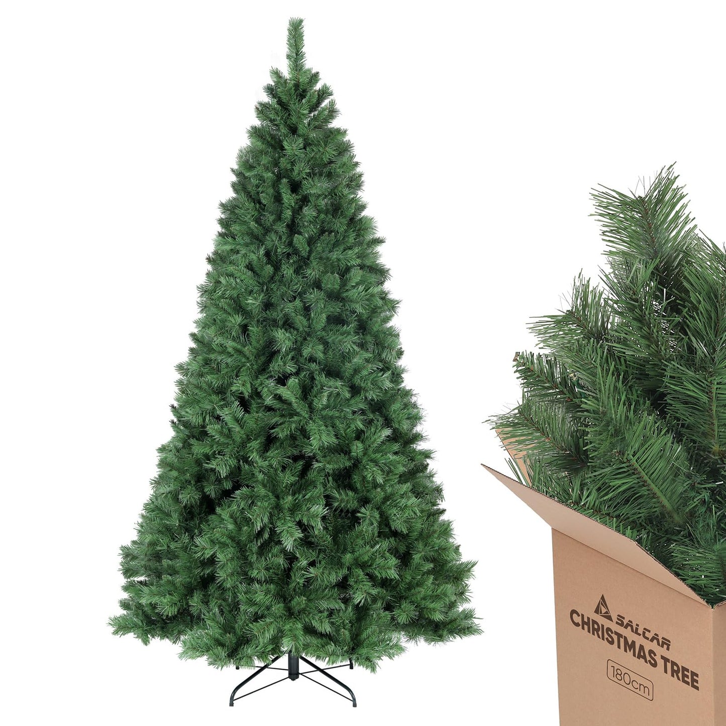SALCAR Artificial Christmas tree, 60 cm - 270 cm