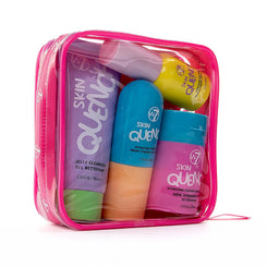 W7 Skin Quench Full Size Skincare Gift Set - Hydrating Bundle with Aloe & Ceramides