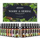 AESHORY 14 x 5 ml Hotel Essential Oils Set, Aroma Diffuser Oil Fragrance for Humidifier, Fresh Air