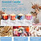 Scented Candles Gifts 12 Pieces Aromatherapy Candles Set