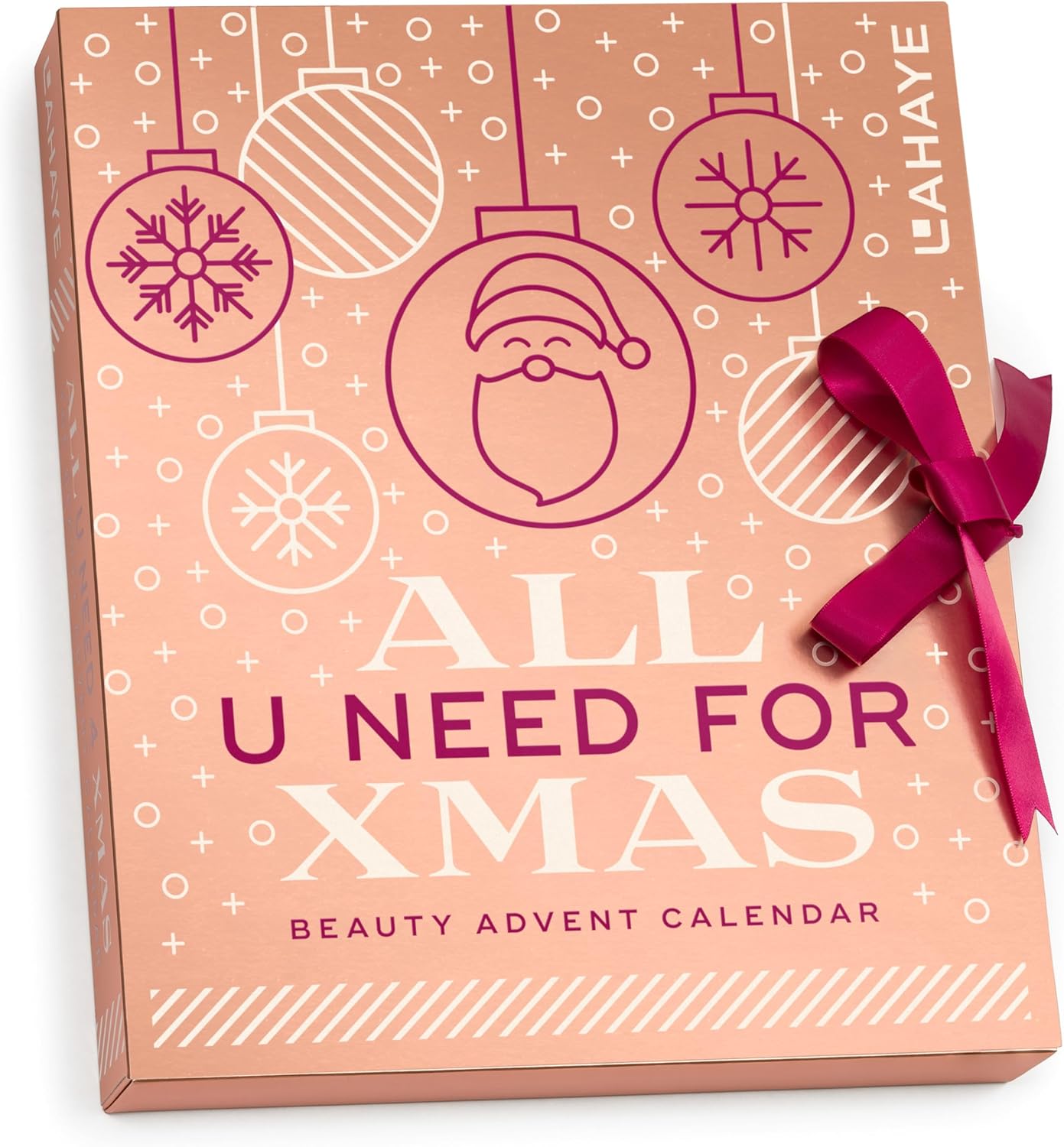 Beauty Adventskalender "All you Need" 2025 - 24 hochwertige und einzeln verpackte Makeup und Kosmetik, Geschenkset, Make-up Adventskalender