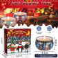 Duftkerze Set,12 Stück Christmas Scented Candle ,Natürliches Sojawachs Kerzen ,Aromatherapie Weihnachtskerzen Aroma für Stressabbau