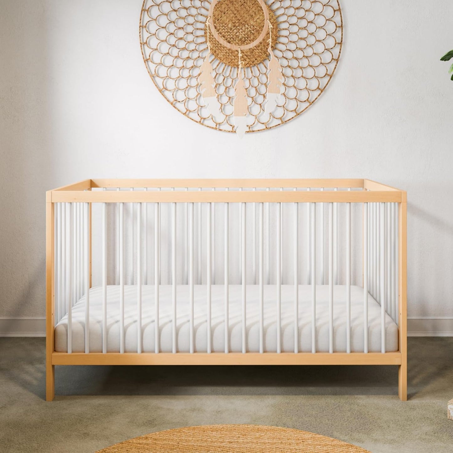 Kids Collective Baby Cot Bed 60x120 | 70x140 cm Height Adjustable