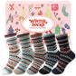 Airabc 5 Pairs of Women's Thermal Socks, Warm Winter Socks, Colourful Cosy and Breathable