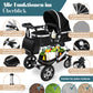 Kesser® Loops 3-in-1 Combination Pram, Complete Set Including Baby Tub & Buggy Sports Seat & Baby Car Seat, Full Rubber Tyres