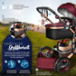 3-in-1 XXL Complete Pram Set incl. Baby Carrycot, Buggy, Sports Seat & Car Seat