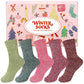 Airabc 5 Pairs of Women's Thermal Socks, Warm Winter Socks, Colourful Cosy and Breathable