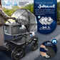 3-in-1 XXL Complete Pram Set incl. Baby Carrycot, Buggy, Sports Seat & Car Seat